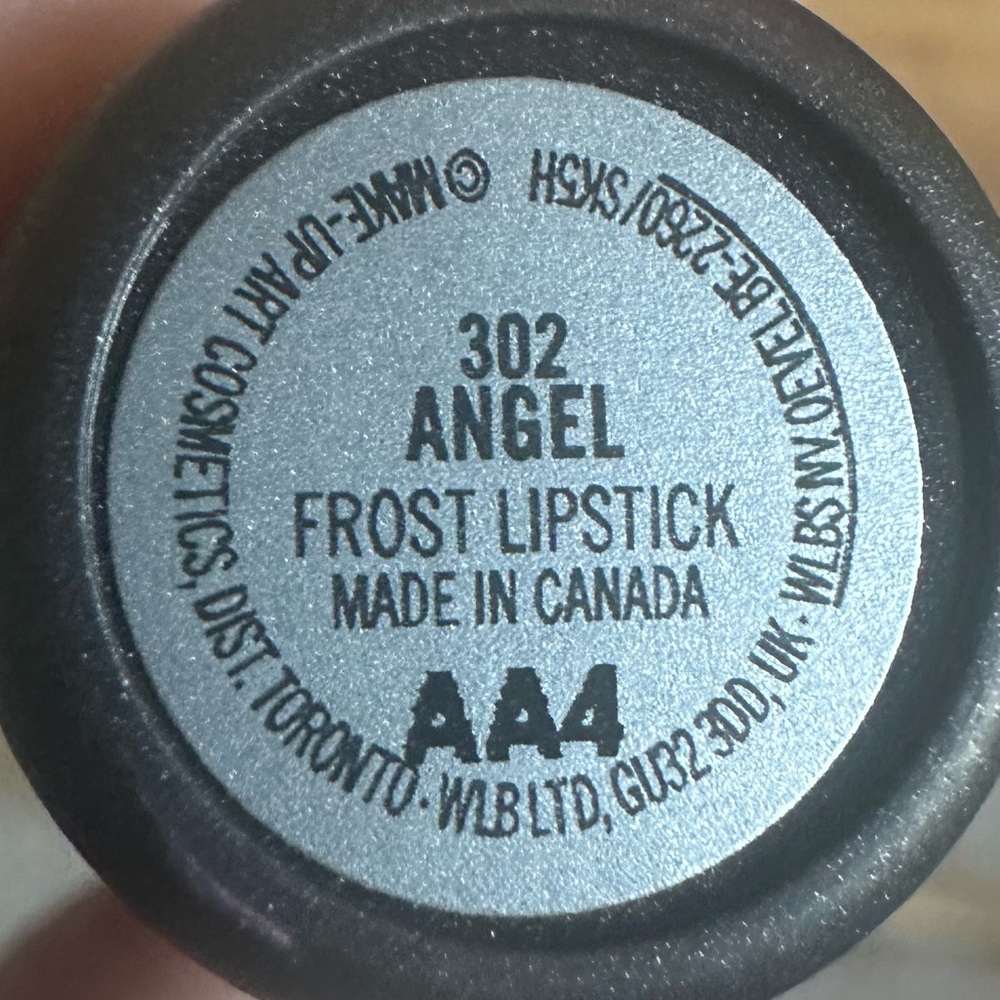 💋 ANGEL a MAC FROST LIPSTICK. RETAIL $23. **NEW IN BOX. - Picture 7 of 9